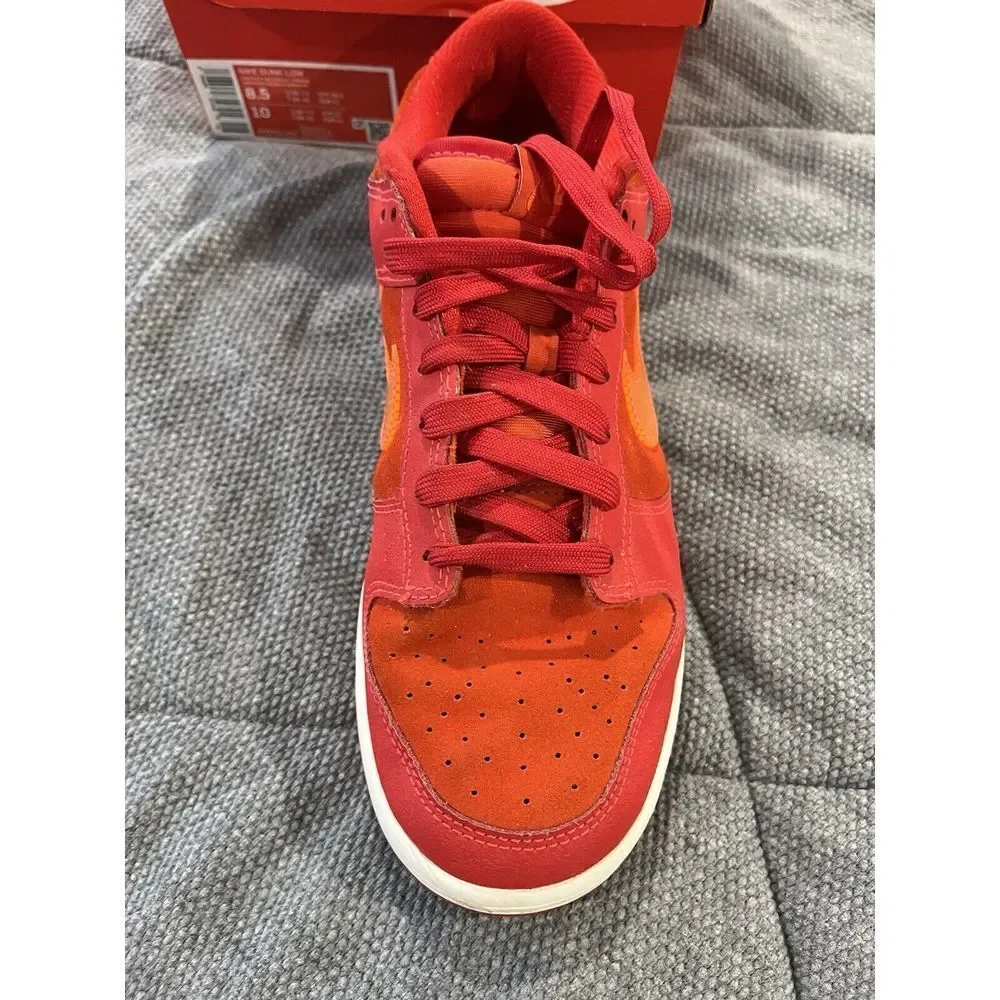 Nike Dunk Low ATL Atlanta University Red 2023 Mens Size 8.5 Original Box‎